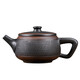 Purple pottery Han tile teapot single pot teapot large capacity high-end gift Kung Fu tea set household Fengming purple clay pot Han tile teapot 280ml