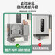 Jiaojing Water Heater Shield Magnetic Gas Kitchen No-Punch Wall Hanging to Cover Ugly Natural Gas Pipe Decoration Gun Gray Magnetic Absorbent + Holeless Dustproof Width 35 Depth 17 Height 30cm (Two-piece Set 1)