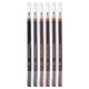 Hensi genuine 1818 threaded eyebrow pencil is waterproof, sweat-proof, non-fading, non-fading, beginners tear-off machete hard-core eyebrow pencil, Hensi eyebrow pencil brown, no gift