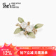 She s Akiko Barbie Aimo starry flowers high-end ladies brooch light luxury corsage birthday gift for girlfriend