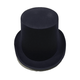 Huan Shuai Children and Adults Magic Hat Black Top Hat Performance Props Adult Jazz Hat Gentleman Hat Black One Size (Suitable for Ages 8 and Over and Adults)