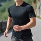 Under Armor (UNDERARMOR) short-sleeved T-shirt for men 25 spring new sportswear running fitness training bottoming shirt elastic breathable round neck T-shirt [elastic quick-drying] [Tech fabric] main recommendation L (175/96A)