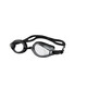 Swimming goggles A1P50 - Waterproof and anti-fog swimming pool equipment for adults, men's swimming and diving glasses, HD large frame, black adult basic model 1 piece