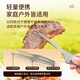 Tao Jubang three-headed eagle pure titanium steak clip home kitchen outdoor camping travel barbecue barbecue anti-scald food clip pure titanium cow pure titanium steak clip