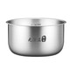 Suitable for Midea rice cooker inner pot rice cooker inner pot accessories thickened uncoated 304 stainless steel 2L/3L/4L/5L 5 liter straight inner pot 316 stainless steel