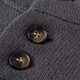 JEEP American trendy Henry collar handsome sweater 20 autumn and winter fashionable warm casual versatile men's sweater gray khaki XL
