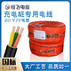 Hengfei Cable National Standard Charging Pile Line YJV3*6/2*6 Square BYD Copper Core Charging Pile Special Cable Charging Pile Cable YJV3*6 50 100m Charging Pile Cable YJV26