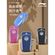 LI NING Li Ning arm bag mobile phone bag outdoor sports wrist bag breathable and comfortable unisex running arm bag mobile phone bag thin and breathable running arm bag black 308