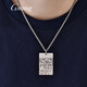 GsunG platinum PT950 broken ice peace brand pendant for men and women, pure platinum solid peace tag, can be customized as a gift. Priced by gram, please contact customer service before bidding.