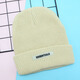 Korean style knitted woolen hat for female students with large head circumference embroidered hat for men winter warm ear protection cold hat wholesale color mixed hair one size