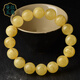 Manla Yupei natural beeswax bracelets for women, original color chicken fat, yellow and white nectar bracelets, no roasted color, men's amber, old beeswax collection, full honey and wax 13mm bracelet