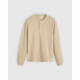 Levi's men's sweater long-sleeved round neck henley sweater New 25 autumn and winter warm, comfortable, soft and age-reducing versatile sweater tan yellow XS suitable for bust 81-86CM