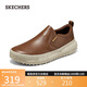 Skechers men's business shoes autumn formal casual shoes soft sole slip-on work shoes loafers 210905