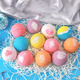 Jinshengtang Essential Oil Bath Salt Ball Explosive Salt Bubble Bath Ball Children's Super Bubble Dew Bath Agent Liquid Bath Ball Ball 4 Pieces