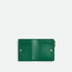 Bottega Veneta BV Gift Women's Small Braided Zipper Wallet Coin Purse Wallet for Girlfriend Jungle Green One Size