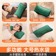 Rechargeable hot water bottle, electric water bottle hand warmer, explosion-proof baby warmer, national standard cute hot water bottle, palace warmer and waist warmer bag, mini quilt warmer, automatic power-off electric warmer, thick plush velvet, removable and washable/khaki brown