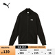 PUMA Retro Loose Knitted Casual Jacket Men's New Winter Stand Collar Sports Top 690273 Black-01 M (175/96A)
