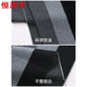Hengyuanxiang 2025 new wool men's scarf autumn and winter thickened warm scarf gift box black gray default color