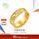 Chow Sang Sang gold ring Liuguang series solid gold inlaid diamond rhombus ring 95921R pricing 11 circles