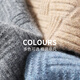 Antonio pure cashmere autumn and winter thickened warm knitted sweater cashmere sweater 100% cashmere high-end bottoming shirt for men