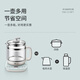 Bear health pot household multifunctional fully automatic thermal insulation thickened glass bird's nest pot health office small scented tea brewer constant temperature electric kettle with filter tempered glass panel (no filter) YSH-C15F1 1.5L