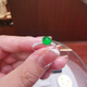 Yujian's new emerald color full green ring ice seed yang green opening adjustable green jade women's ring simple temperament full green ring
