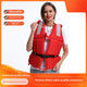 Life jacket adult large buoyancy 150kg professional portable vest swimming adult rafting vest life jacket high quality Oxford style children's life jacket one size