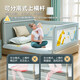 Bed fence, bed guardrail, baby crib bezel, baby anti-fall guardrail, vertical lifting and heightening reinforcement, three-sided installation 1.8m+2.0m+2.0m