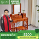 Wang Carpenter, mahogany furniture, African rosewood (scientific name: Hedgehog rosewood) dressing table, Chinese style solid wood bedroom dressing table and stool combination with storage cabinet, national color and heavenly fragrance dressing table