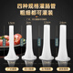 JCZS German brand sausage machine household manual sausage machine sausage machine can sausage casing filling tool set thickened hand push model comes with 4 enema tubes for easy enema.