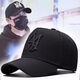 Hat men's wide brim high top large head circumference showing face small fashion multifunctional baseball cap women's fashionable new dome style - China black normal size 55-59 cm hat circumference