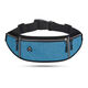 Sports waist bag, running mobile phone, outdoor multi-functional storage bag for men and women, water belt, equipment arm bag, upgraded blue, universal for mobile phones without water bottle compartment