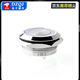 DZQJ short metal button switch 12/16/19/22mm round self-reset power start waterproof button 16mm flat head ring green light 3-6V solder pin self-reset