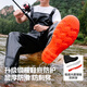 Yuduoduo waders, half-length rain pants with rain boots, waterproof clothes for men, fishing jumpsuits, whole body thickened reservoir water, black baby bag waders, quality grade_leakage replacement_impulse style 45