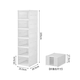 Yusenyi Haradaji folding shoe cabinet free of installation transparent dust-proof shoe rack multi-layer thickened shoe storage rack acrylic shoe box white three-layer shoe box white three-layer shoe box
