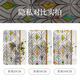 Fantasy stickers painted bathroom decoration Tiffany window stickers tanzanite 44x120cm