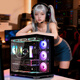 AMD Ryzen R7 9800X3D 7800X3D host/RTX5070/5070Ti/5060Ti host 9600X game assembly computer desktop DIY assembly machine family bucket R7 9700X+RTX5060Ti丨2