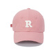 SOMUBAY Children's Baseball Hat 2026 New Spring and Autumn Girls and Boys Pink Thin Sunshade Letter R Embroidered Peaked Cap Pink 170 Recommended for 3-10 years old_One size fits all (46-54CM)