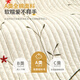 MUJI pure cotton sofa cushion 100% cotton seat cushion 2026 new style small fresh pastoral flowers high-end non-slip sofa cover ruffle Qingwan-beige maternal and infant grade 100% cotton 70cm*70cm