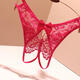 Universal underwear can be inserted into women's lace slits. The sexy hollow crotch slits can be inserted to seduce your boyfriend. Comfortable lace sex. Value-for-money 2-piece pack with color of your choice. Leave a message.