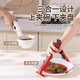 Anti-scalding clip three-in-one bowl-taking and plate-taking artifact vegetable tongs kitchen microwave bowl-taking clamp casserole anti-slip clamp silicone anti-slip bowl-taking clamp random 1 pack three-in-one plate lifting tongs