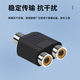 Chuangyiding 6.5 female to 3.5 male audio cable adapter audio connector adapter 6.5 to 3.5 CYD-6.5K/3.5J