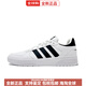 Adidas Custom Sneakers Simple Drawing Puppy Synthetic Leather Daily Street Hand-painted Style Trendy Sports and Casual Shoes White 39.5