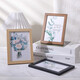 Photo frame wholesale picture frame table decoration photo wall 5 inches creative simple diy wooden random color photo frame * 1