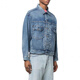 Levi's (Levi's) SS22 single-breasted solid color denim jacket men's blue blue M