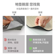 Yusenyi bathroom floor mat diatom mud absorbent wash basin bathroom large size full carpet door anti-type C 100x120CM (for large-size balconies without curling)