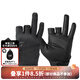 DAIWA 22 autumn and winter DG-8922W exposed 3-finger windproof gloves brushed warm gloves fishing gloves black L