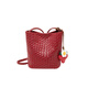 15MINS Bag 2025 New Niche Bucket Bag Woven Fashion One-Shoulder Messenger Bag Lightweight Girls Bag New Year’s Eve Gift