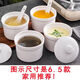 Ceramic soup stew pot with lid, household water-proof stew pot, commercial hotel Shaxian stew pot for one person, four pack 5.0 stew pot with lid