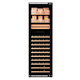 EREMITE JC308 external door embedded red wine cabinet constant temperature wine cabinet inlaid household red wine storage and fresh-keeping cabinet cold drink cabinet tea cabinet cigar cabinet red wine and cigar integrated cabinet/electric door opening 310L